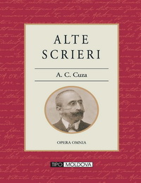 coperta carte alte scrieri de a. c. cuza